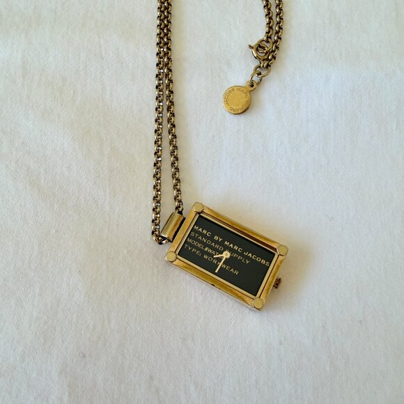 Marc By Marc Jacobs Gold Chain Watch Pendant - Picture 10 of 15